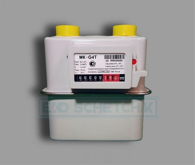 Газовый счетчик MK G4T