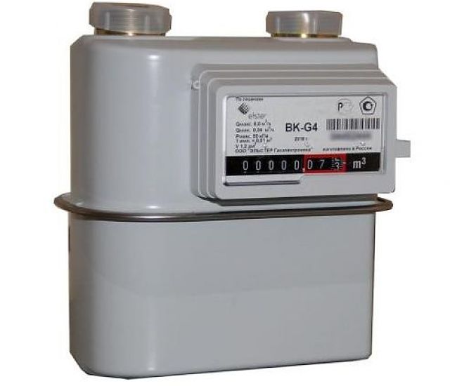 Газовый счетчик ВК G4