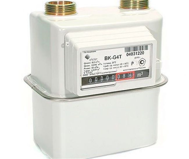 Газовый счетчик ВК G4T
